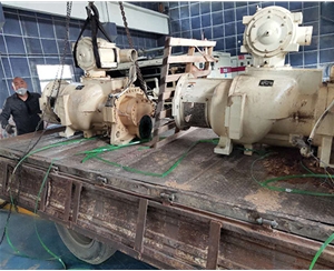 鶴煤集團登?？諌簷C大修項目現(xiàn)場